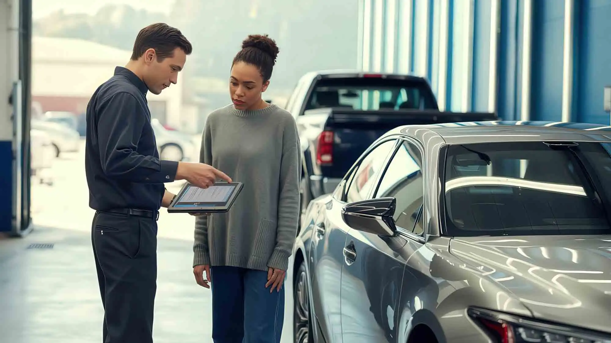 body shop estimator with customer